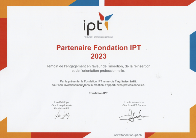 partenaire fondation IPT
